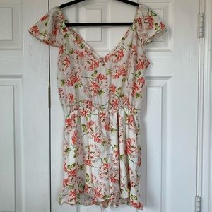 Pins and Needles Floral Romper